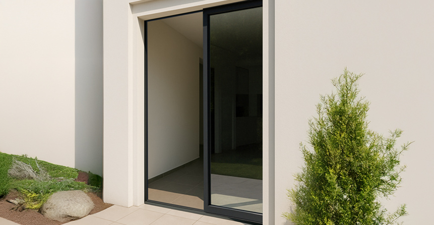 Scorrevole a scomparsa: scegli quello in alluminio.